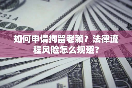 武汉如何申请拘留老赖？法律流程风险怎么规避？