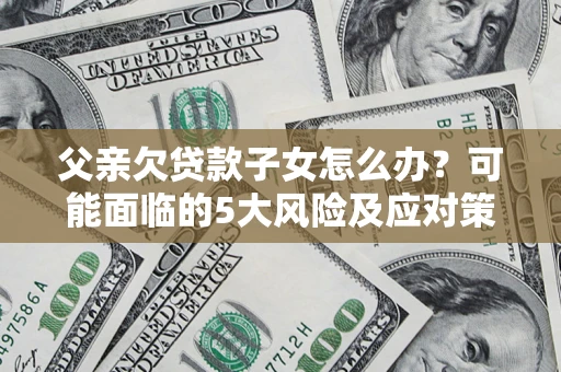武汉父亲欠贷款子女怎么办？可能面临的5大风险及应对策略