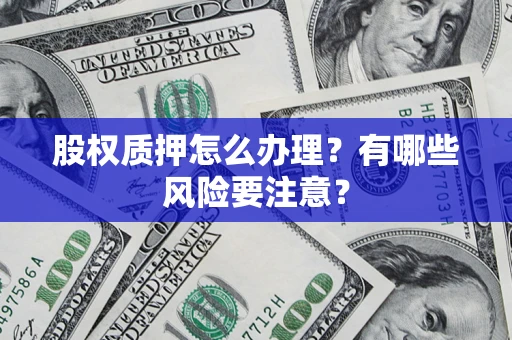 武汉股权质押怎么办理？有哪些风险要注意？