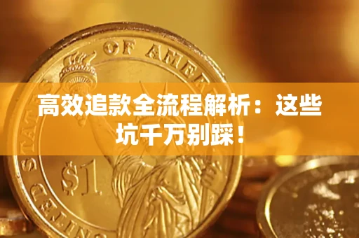 武汉高效追款全流程解析：这些坑千万别踩！