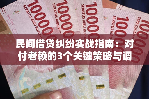 武汉民间借贷纠纷实战指南：对付老赖的3个关键策略与调解盲区解析