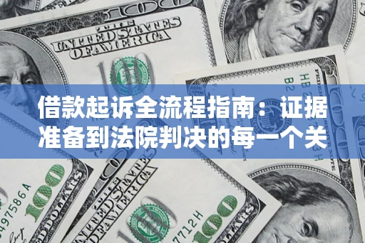 武汉借款起诉全流程指南：证据准备到法院判决的每一个关键步骤