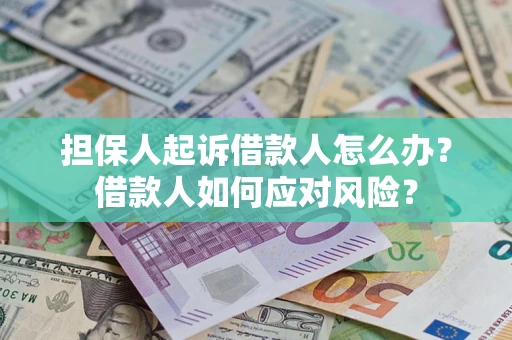 武汉担保人起诉借款人怎么办？借款人如何应对风险？