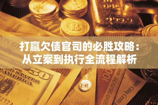 武汉打赢欠债官司的必胜攻略：从立案到执行全流程解析