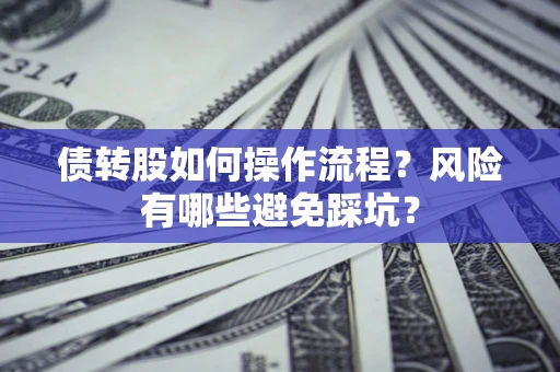 武汉债转股如何操作流程?风险有哪些避免踩坑? 武汉债转股如何操作流程?风险有哪些避免踩坑?