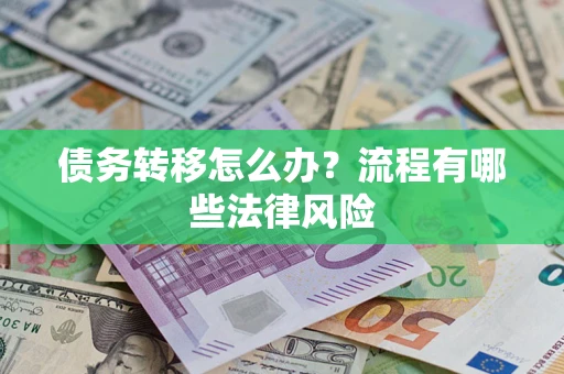 武汉债务转移怎么办？流程有哪些法律风险